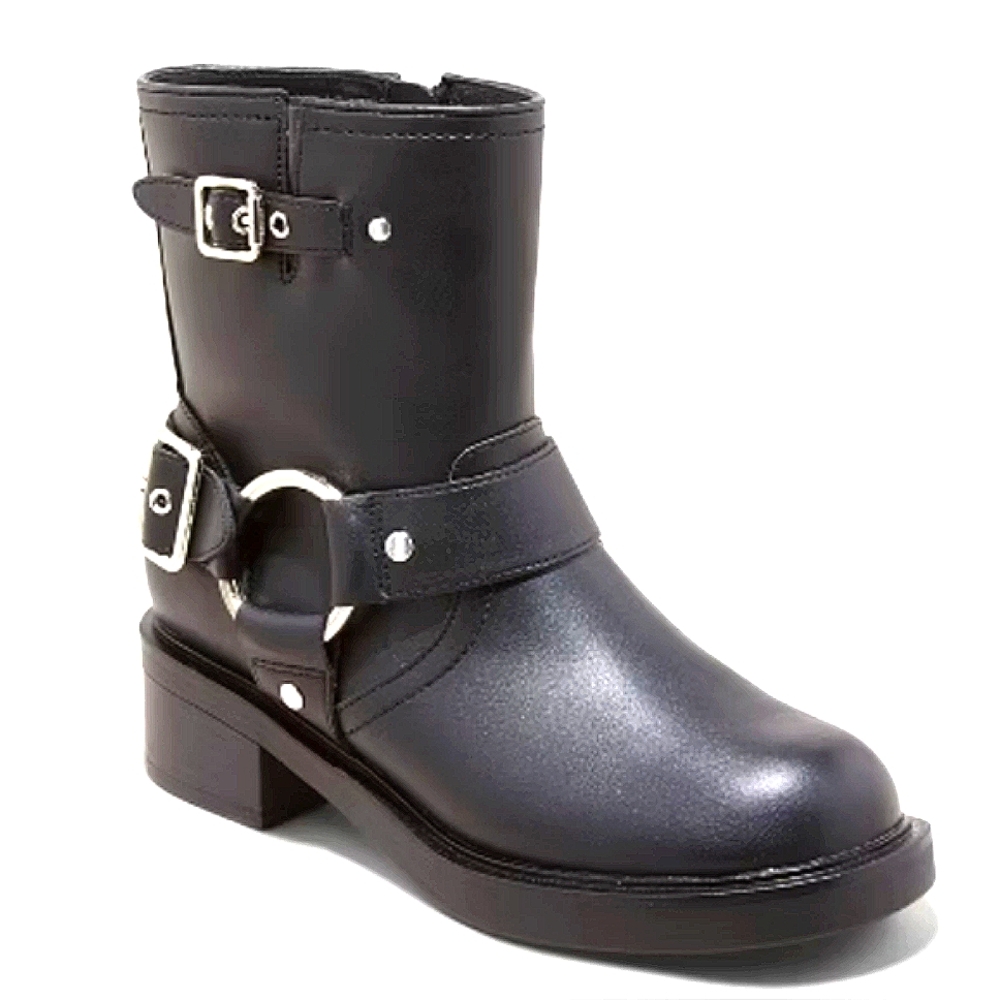 UNIVERSAL THREAD Conner Combat Moto Harness Buckle Ankle Booties NWT